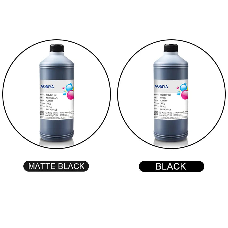 Aomya Pigment Ink for Epson Stylus Pro T3000 9700 9890 7700 7800 7880 9800 9880 4800 4880 9600 P6000 P400 Waterproof Ink 500ML