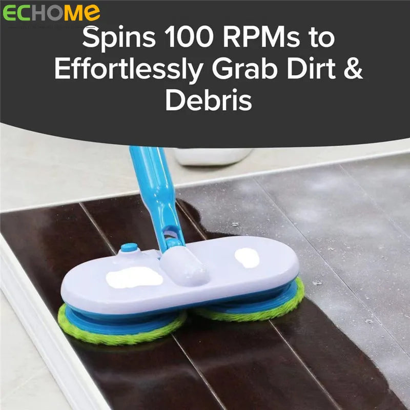 ECHOME Electric Mop Handheld Wireless Cleaner Charging HandFree Automatic Cordless Floor Cleaning Machine Sweeper Home Appliance