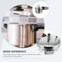 Stainless Steel Pressure Cooker Safe Tall Pot Kitchen Large Stove Top Induction Cookers Small