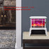 Electric Fireplace Heater,Fireplace Stove 3D Flame Effect -OVERHEATING Safety Protection PSE Certified- 1500W