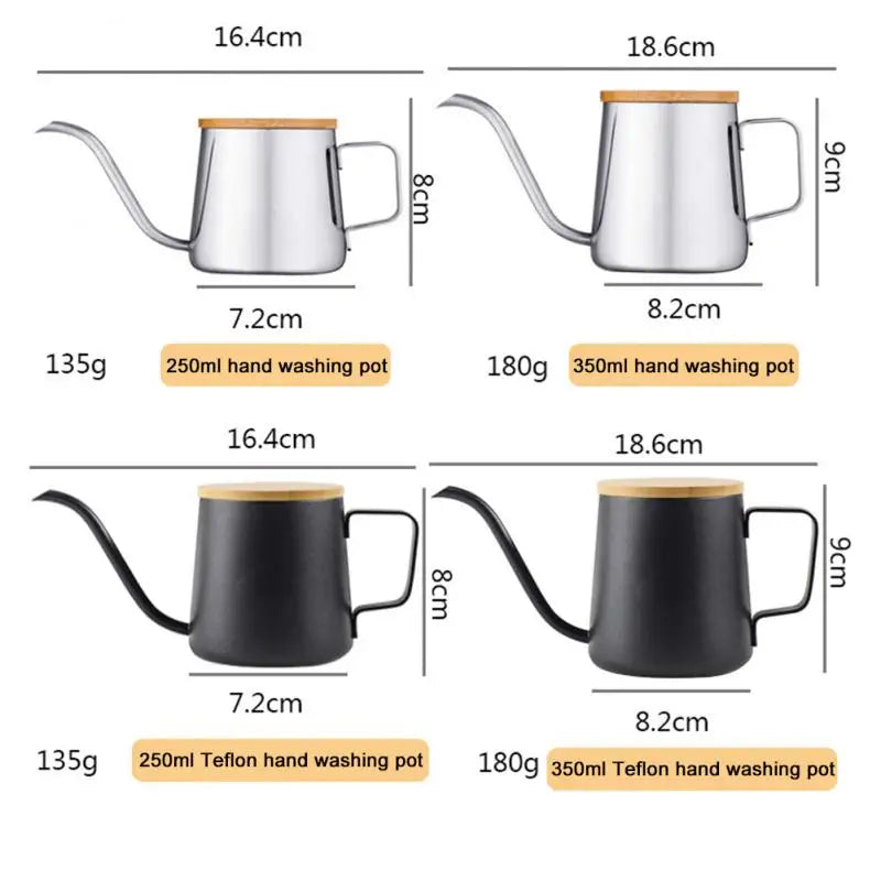 250/350ml Hand Punch Coffee Pot Set Manual Coffee Grinder With Filter Portable Fresh Ground Tools Coffee Grinder Accessories