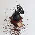 Retro Manual Coffee Grinder Ferris Wheel Design Coffee Bean Grinder Professional Ceramic Grinding Core Ensures Food Safety