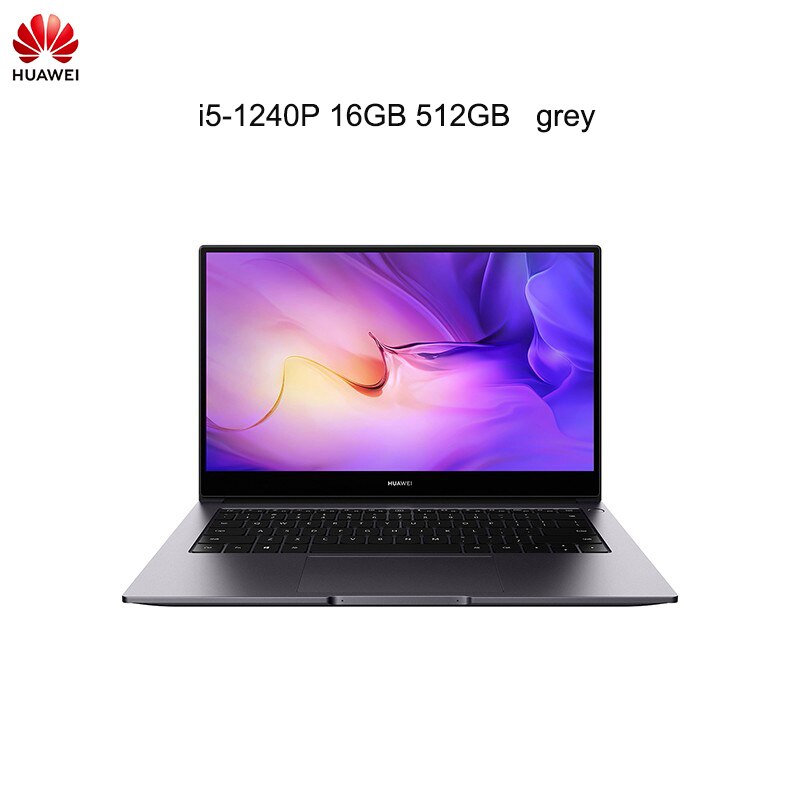 2022 Latest HUAWEI MateBook D 14 Laptop 14 Inch Screen Notebook i5-1240P/i7-1260P 16GB 512GB Netbook With Iris Xe Graphics Card