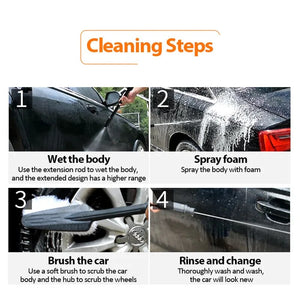 20V Wireless High Pressure Car Washer Auto Spray Water Gun Car Cleaning Tool Portable Handheld Cleaner Washing Machine EU Plug