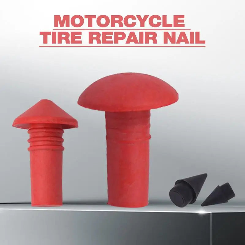 Vacuum Tire Repair Nail for Motorcycle Tire Puncture Screw Motorcycle Fitting Set Tubeless Wheel Repair Puncture Kit Patch Car