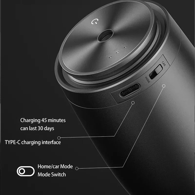 Car Air Fresheners Aromatherapy Essential Oil Diffuser Battery Powered For Home Office Bedroom Mini Portable Fragrance Diffuser