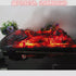 Electric Fireplace Simulation Charcoal Fake Firewood Bonfire Shoot Props Museum Hall Home Hotel Party Decorations Craft