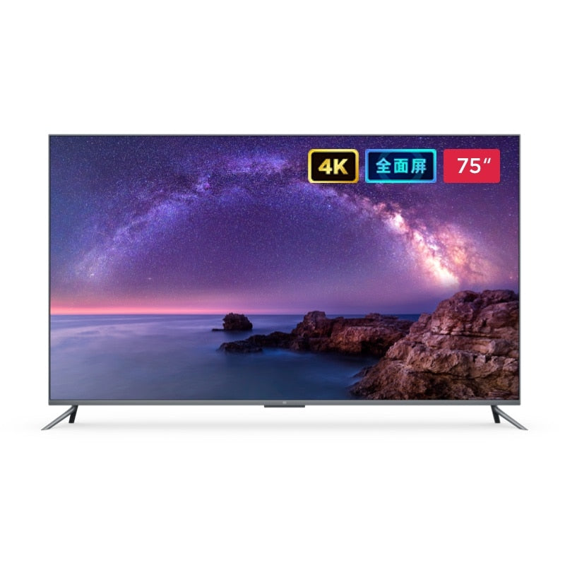TV 4S 75" Smart TV 4K HDR Ultra Thin full-screen Mi TV Pro E75S WiFi Led TV5 pro 75inch  televisions tv4