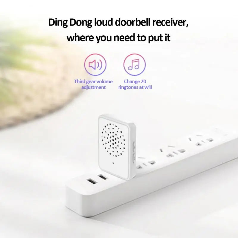 1~5PCS Tuya Wifi Door Bell Tuya Smart Video Intercom Door Bell 1080p Ip65  Waterproof Wireless Real Time Intercom Camera Video