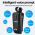 Fineblue F920 Collar Clip Wireless Earphone Lotus Bluetooth Headset with Volume Control Handsfree for Apple Samsung Xiaomi Phone