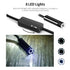 Industrial Endoscope Camera 8mm Lens IP67 Waterproof Borescope Car engine Sewer pipe inspection For Smart phone PC USB Type C