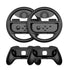 LinYuvo 4Pcs Left Right Game Steering Wheel Controller Handle Holder Grip Joypad Controller Gamepad For Nintendo Switch/OLED