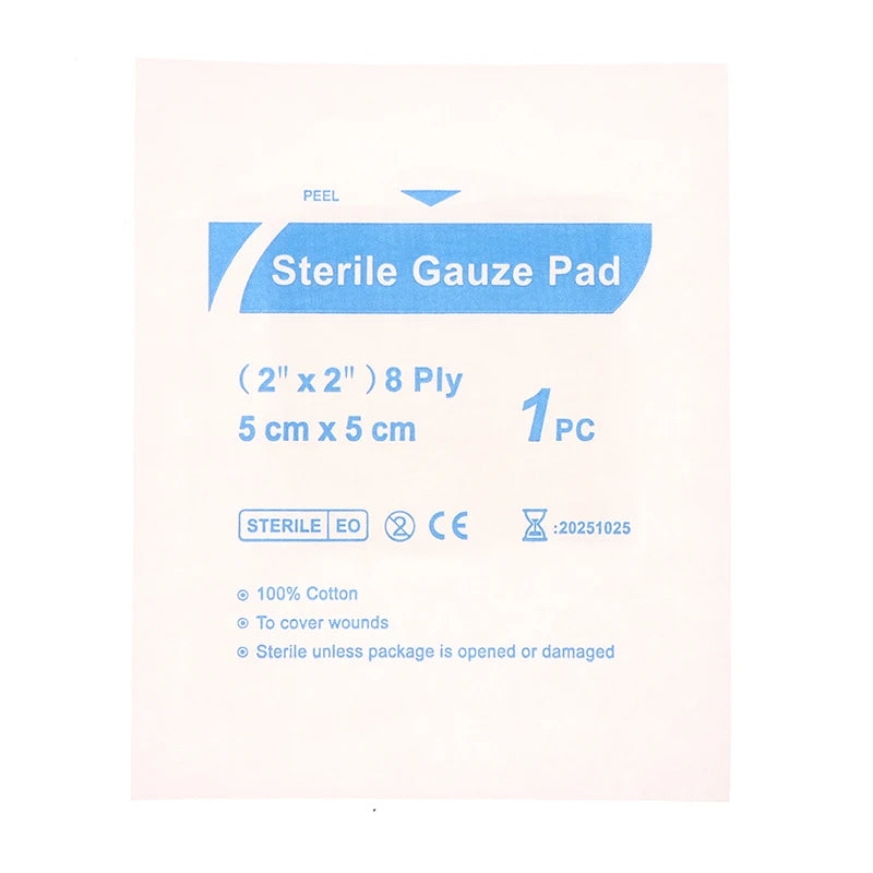 High Quality Sterile Gauze Pads Combine Pad Trauma Pad Wound Dressing For Outdoor Camp Tactical First Aid Kit Accessories