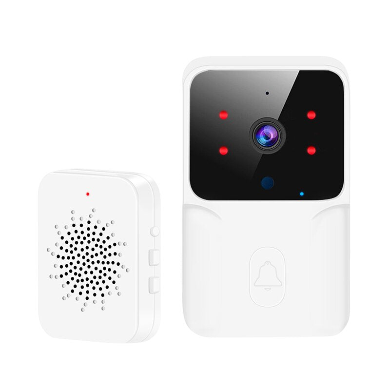 Tuya1080P Smart Video Doorbell Wireless PIR Motion Detection IR Alarm Security Door Bell Wi-Fi Intercom for Home Apartment