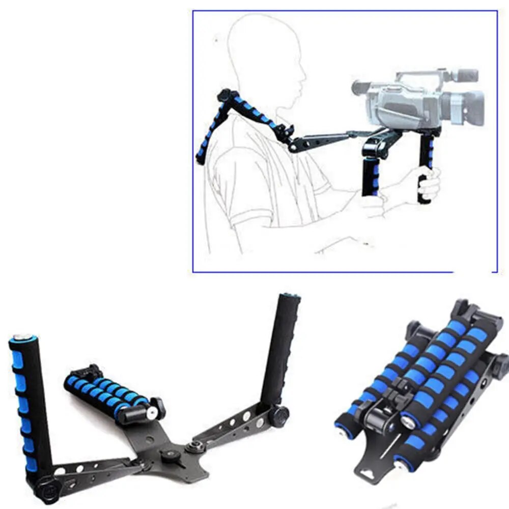 DSLR Filmmaking System Shoulder Mount Stabilization Stabilizer for Canon 5D Nikon 4D Sony Panasonic DSLR Cameras And Camcorders