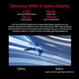 Global ROM ASUS ROG Phone 6 Multi-Language Snapdragon 8+Gen 1 6000mAh Battery 165Hz AMOLED ROG 6 5G Game Phone Google Play Store