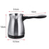 220V Coffee Make 500ml Stainless Steel Separated Italian Mocha Pot Greek Turkish Electric Coffee Pot Portable Espresso Machine