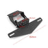 Motorcycle Rear License Plate Tail Frame Holder Bracket with LED Light for KTM DUKE 125 250 390 200 Adjustable Moto Accessories