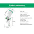 2008 Automotive High Atomization 1.7/2.0/2.5mm Top Coat Spray Gun Pneumatic Upper Pot Spray Gun