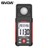 GVDA GD158 Light Meter 200000 Lux Digital Illuminance Meter Photometer with Ambient Humidity and Temperature Tester Lux Meter