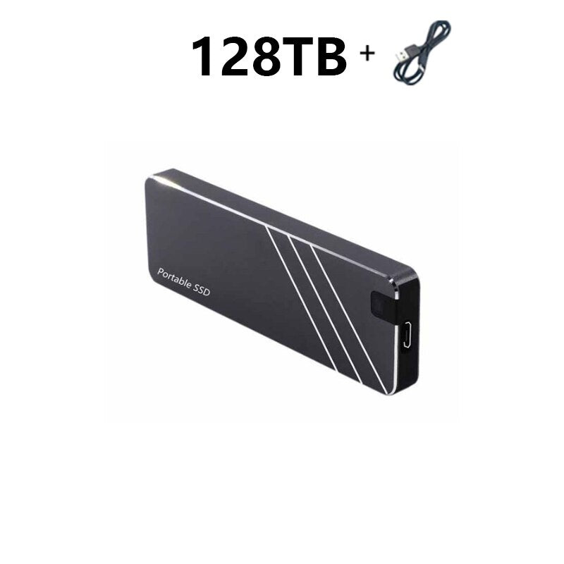 XIAOMI Portable SSD Type-C/USB3.1 External Mobile Solid State Drive Mini High Speed 2TB 4TB 8TB 16TB Hard Drive Laptop Hard Driv