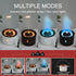 Jellyfish Smoke Ring Volcanic Flame Aroma Diffuser 360ml Aromatherapy Essential Oil Diffuser Air Humidifier Christmas Gift