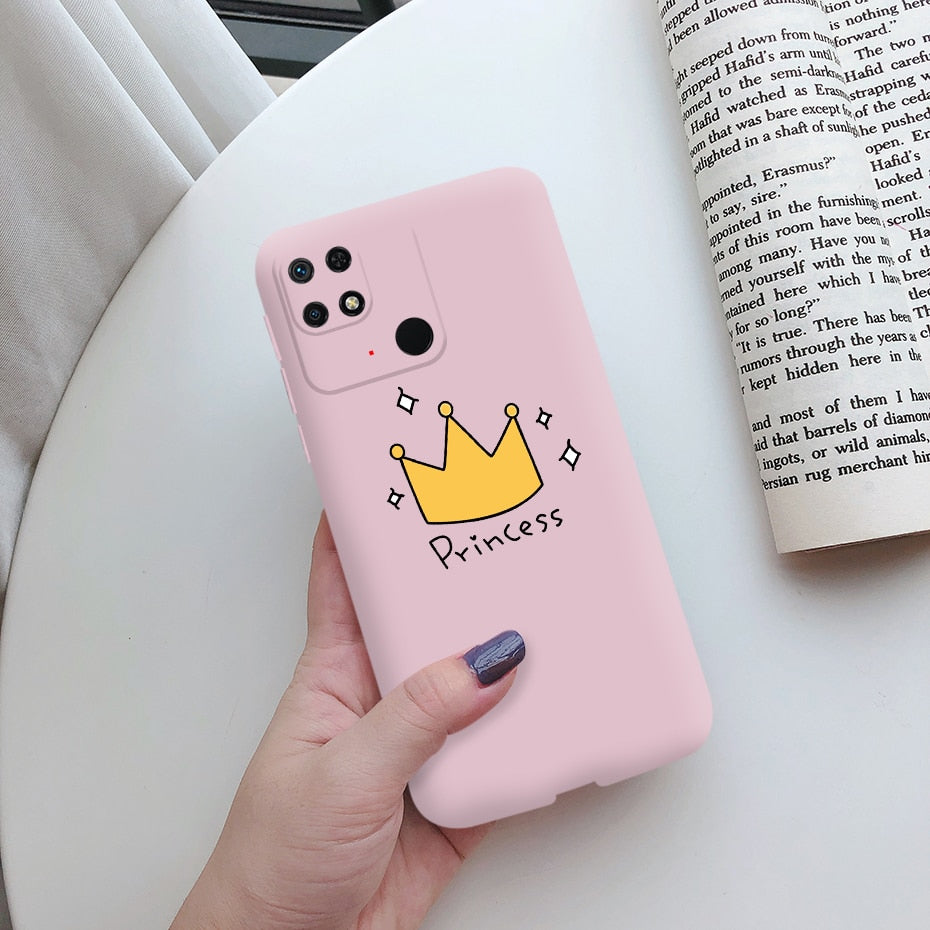 For Redmi 10C Case Redmi 10C Cover Cute Cartoons Painted Soft Silicone Phone Case For Xiaomi Redmi 10C Redmi10C 10 C Case Funda