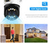 5K 12MP PTZ Wifi Camera 8X Digital Zoom Three Lens Dual Screen Wireless Outdoor Surveillance CCTV 4K 8MP IP For iCSee smart hom