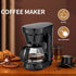 Electric Espresso Utensils Italian Coffee Machine Automatic 110v Drip Type Machine  Milk Tea Machine Coffees Pot Coffee Tea