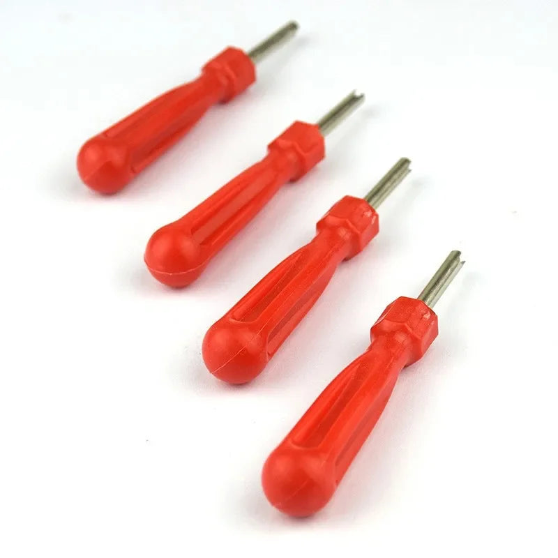 1/2PCS Tire Valve Core Removal Tool Tire Valve Core Wrench Spanner Tire Repair Tool Core Screwdriver for Car Bicycle Car Tools
