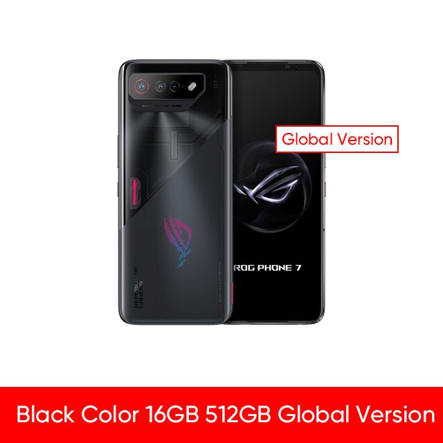 2023 New ASUS ROG Phone 7 & 7 Ultimate Gaming Phone Snapdragon 8 Gen 2 6.78'' 165Hz AMOLED 6000mAh 65W Fast Charge ROG 7 / 7 Pro
