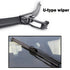 Erick's Wiper Front Wiper Blades For Skoda Fabia 6Y 1999 - 2007 Windshield Windscreen Clean Window Car Rain Brushes 21"+19"