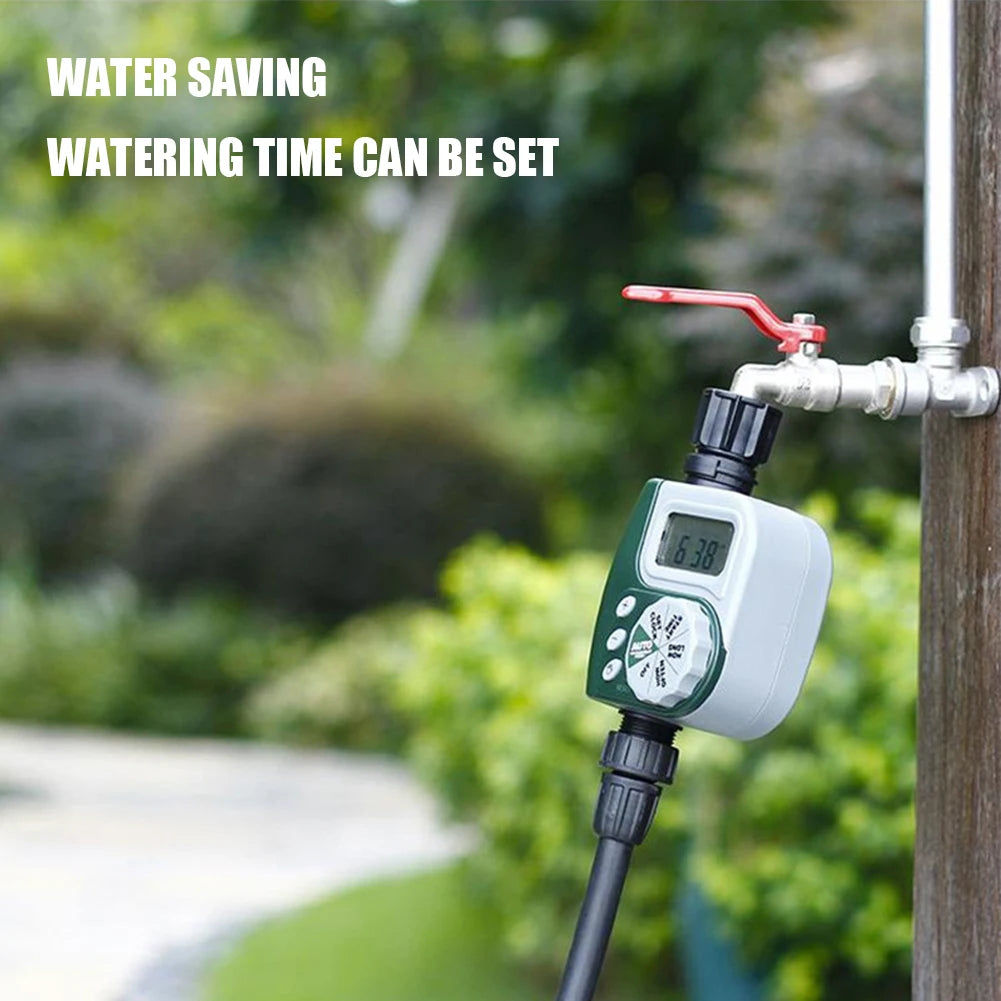 Sprinkler Timer Garden Water Timers Soft Rubber Button Digital Irrigation Machine for Cooling Courtyard/Greenhose Humidification