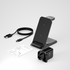 KPON 3 in 1 Wireless Charger Stand For iPhone 14 13 12 11 Apple Watch Ultra 8 7 6 5 Airpods Pro 2 3 Qi 15W Fast Charging Station