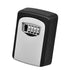 4 Digit Combination Key Storage Lock Box Key Lock Box Wall Mounted Aluminum alloy Key Safe Storage Weatherproof Box