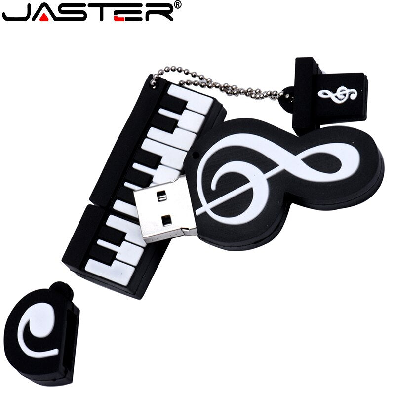 JASTER Music Model USB flash drive Guitar Pen drive Violin Pendrive Cello Memory stick Beth U disk Free key chain 16GB 32GB 64GB