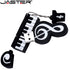 JASTER Music Model USB flash drive Guitar Pen drive Violin Pendrive Cello Memory stick Beth U disk Free key chain 16GB 32GB 64GB