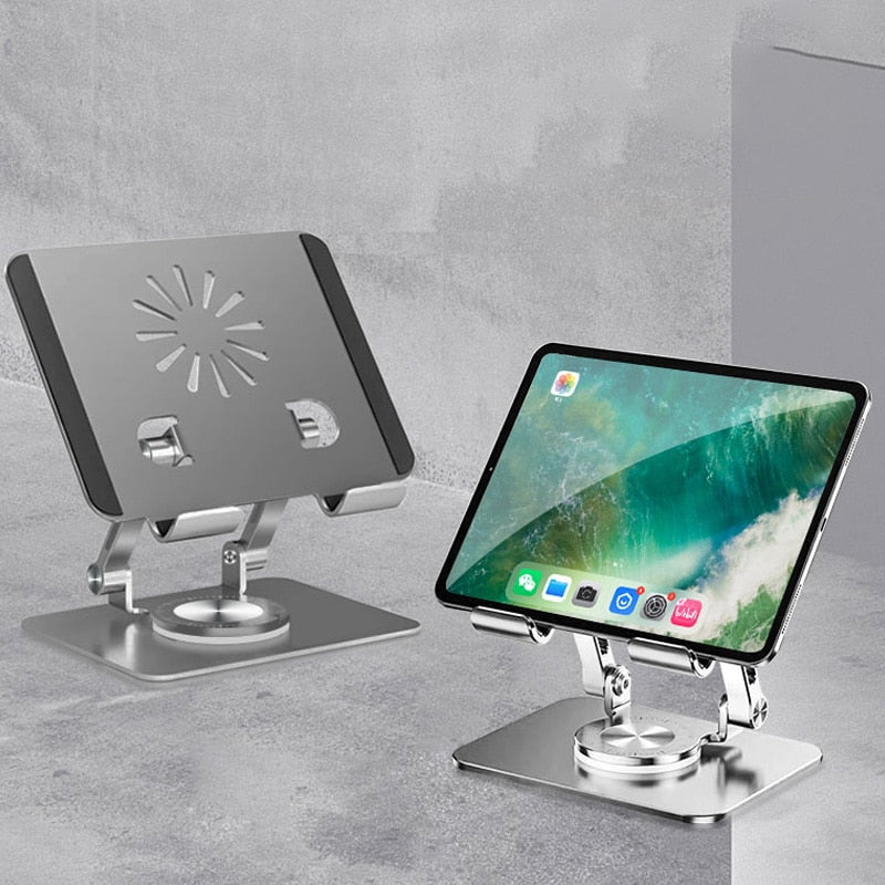 Kimdoole Metal Tablet Stand Holder Portable Flexible Foldable Support for Ipad Air Pro 12 Pad Xiaomi Samsung Kindle Accessories