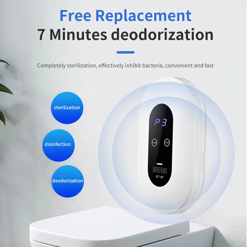 Rechargeable Air Purifier Anion Air Purification Ozone Generator Keep Fresh Household Disinfectants Odor Neutrizers