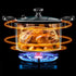 Micro Pressure Cookers 8L High Capacity Korean Vacuum Multifunctional Stewing Boiling Pot Double Ear Non-Stick Stewing Soup Pot