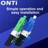 ONTi Free Shipping FTTH ESC250D SC APC and SC UPC Single-Mode Fiber Optic Quick Connector FTTH SM Optic Fast Connector