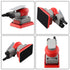 Polishing Tools Pneumatic Sander Metal Grinding Square Wood Grinding Woodworking Tools 1/4 Inch Air Inlet Joint