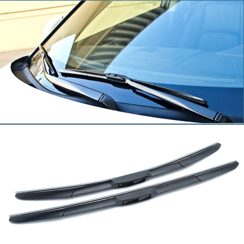 Erick's Wiper Front Hybrid Wiper Blades For Mitsubishi Lancer 2009 - 2017 Windshield Windscreen Window Rain Brushes 24"+16"