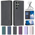 For Samsung Galaxy S24 Ultra Case Magnetic Flip Phone Case on For Funda Samsung S 24 S24Ultra S24 Plus Leather Card Cover Coque
