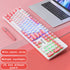 SKYLION H300 Wired 104 Keys Membrane Keyboard Many Kinds of Colorful Lighting Gaming and Office For Windows and IOS System