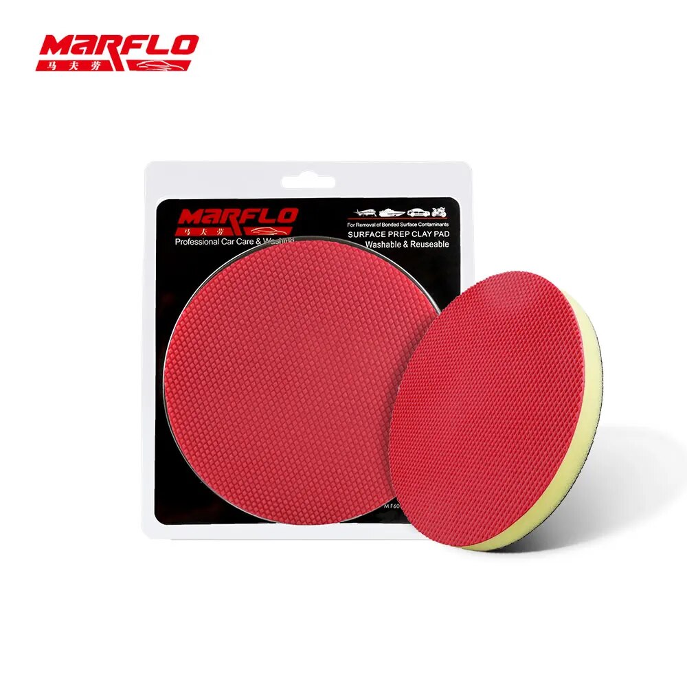 150mm MARFLO Car Wash Magic Clay Bar Pad Mitt Sponge Polishing Pad Before Auto Care Wax Applicator Car Paint Repair Auto Skin