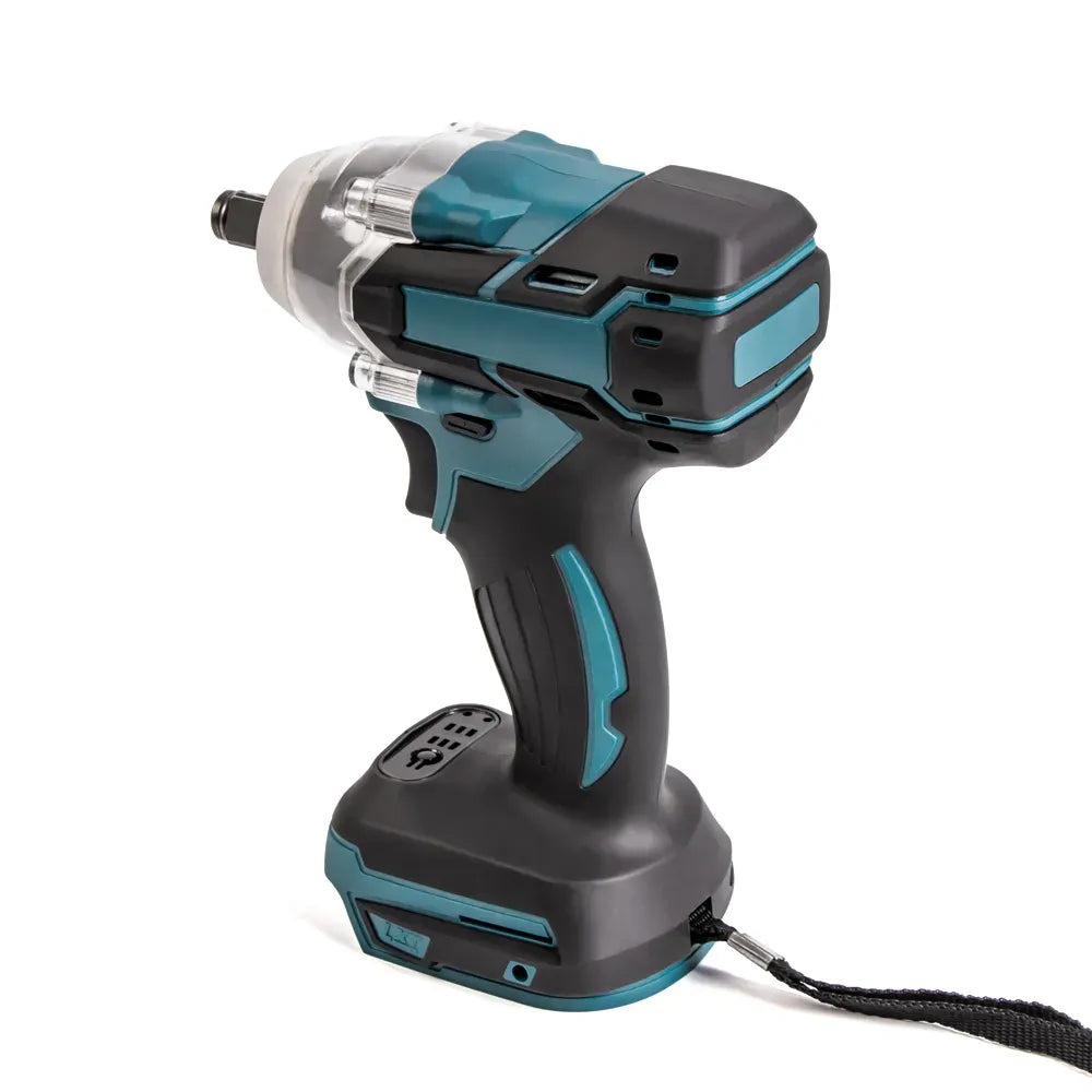 HILDA 18V Electric Impact Wrench Rechargeable 1/2 Socket Wrench Cordless Without Battery High Power Impact in Car Repair