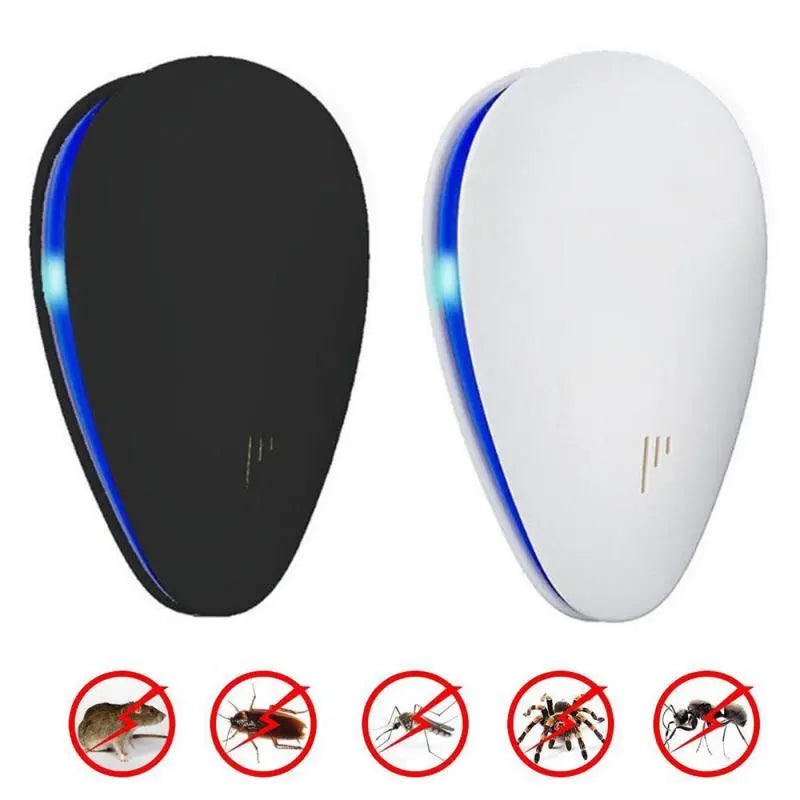 Hot Ultrasonic Pest Repeller Mosquito Killer Electronic Repellent Anti Rodent Mice Cockroach Rat Spider Insect US/UK/EU Plug