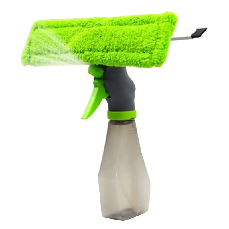 3 In 1  Scraping Wipe Window Nozzle Glass Cleaner Wiper Scraper Shower Nozzle Household Cleaning Tool Glass Wiper