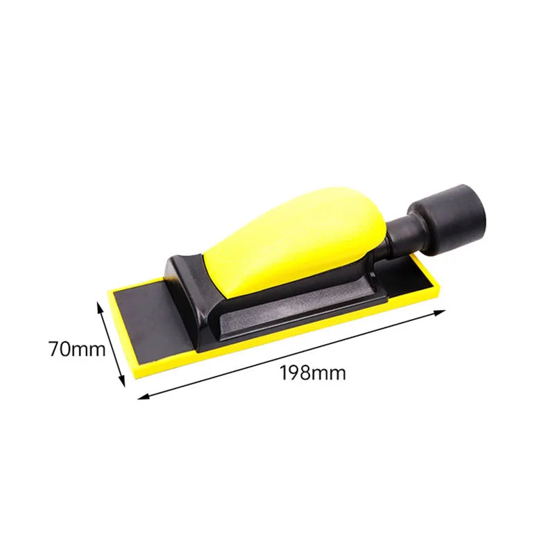 Dry Grinding Hand Push Board Car Putty Ash Hand Planer Rectangular Vacuum Arc Sandpaper Grinding Ash Board Body Repair Tool